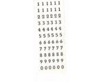 Autorama Decalque Numeros Pretos Estilosos
